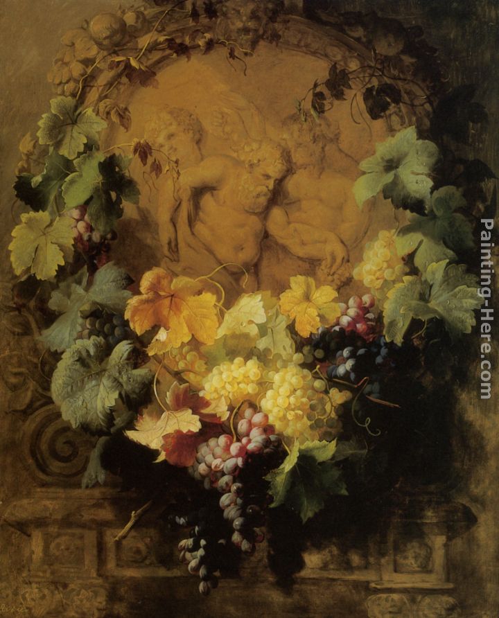 In Honor of Bacchus painting - Jean-Baptiste Robie In Honor of Bacchus art painting